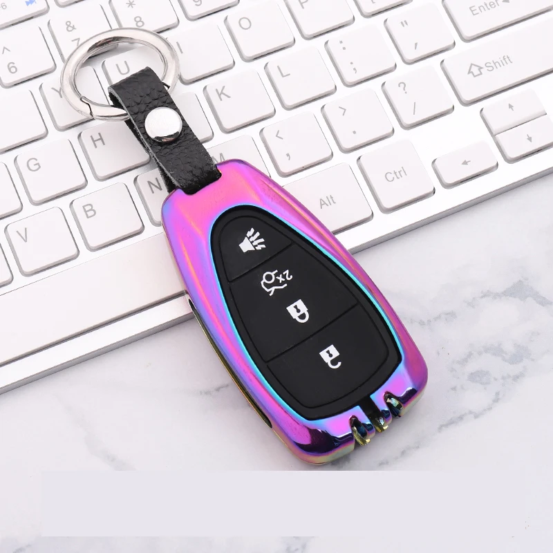 Чехол для ключей из цинкового сплава для Chevrolet Cruze Aveo TRAX Opel Astra Corsa Meriva Zafira Antara ASTRA J Mokka Insignia