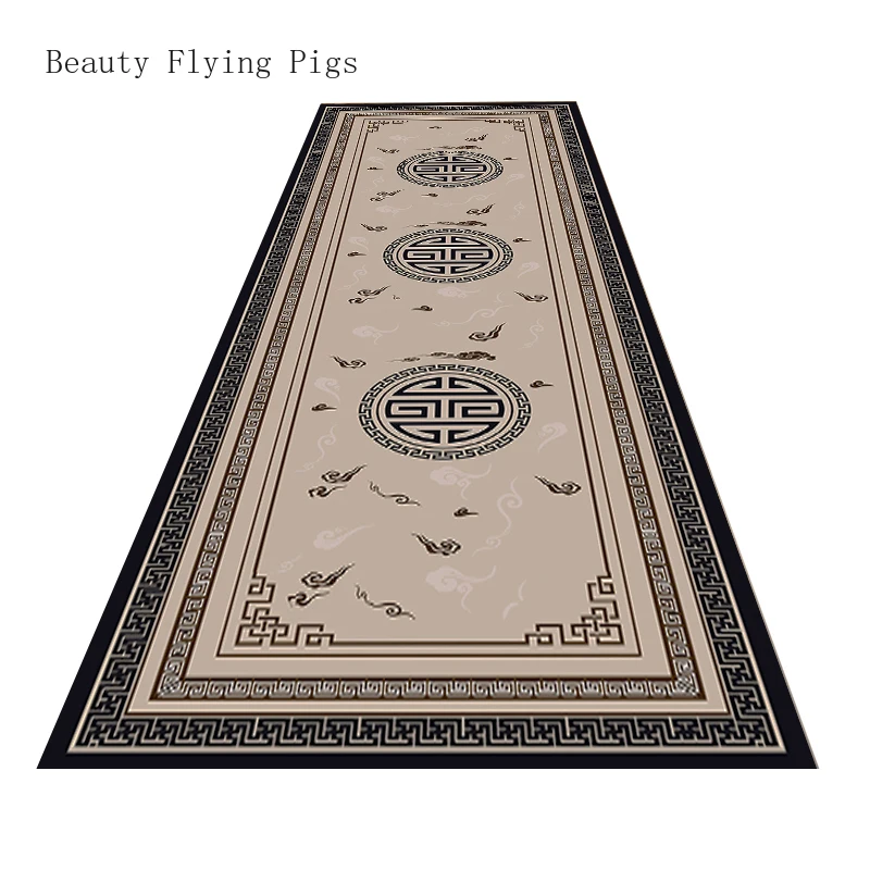 3D stereo printing traditional classical corridor carpet home bedroom living room coffee table kitchen bathroom anti-slip mat 3D stereo printing traditional classical corridor carpet home bedroom living room coffee table kitchen bathroom anti-slip mat