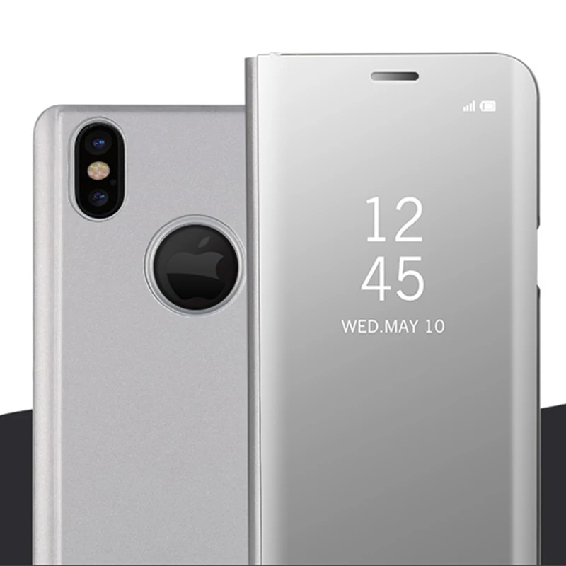 Мягкий флип чехол SIXEVE для iPhone 6 s 7 8 Plus X Xs Max XR 6Plus 6splus 7Plus роскошный силиконовый