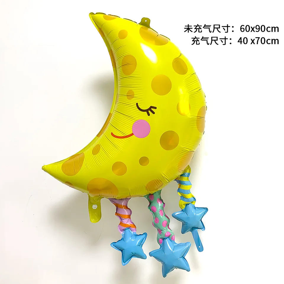 Ballons Soleil Nuage Arc-En-Ciel - Décoration Ballon