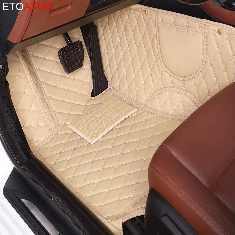 Custom Car Floor Mats for Jeep All Models Grand Cherokee renegade Commander Wrangler patriot compass car mats carpet | Автомобили и