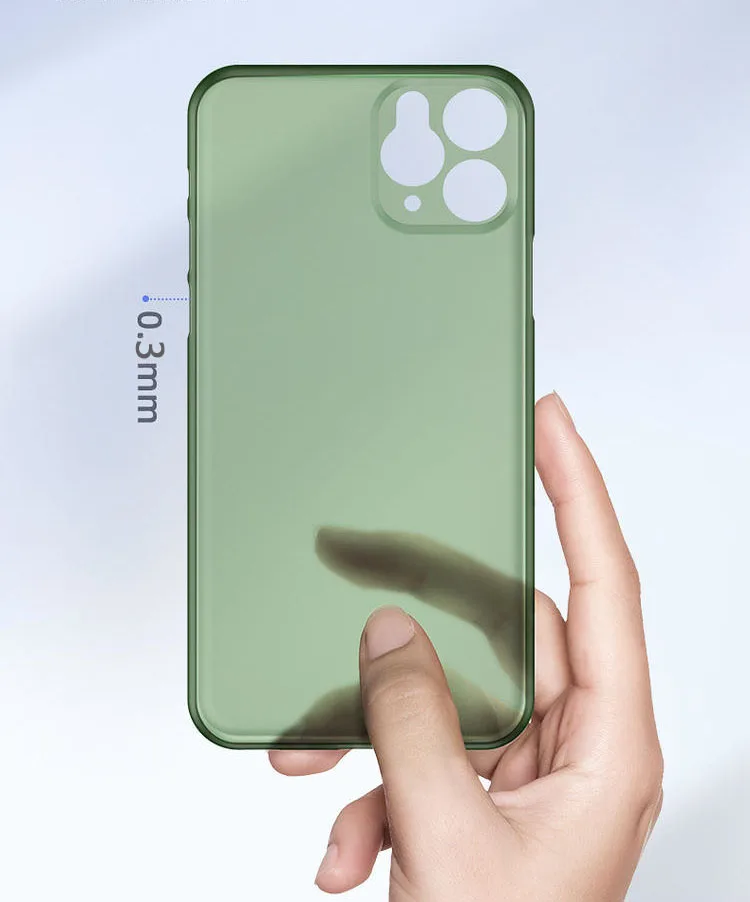 Ультратонкий матовый прозрачный чехол для телефона s для iPhone 6 6S 7 8 Plus XR X XS 11 Pro Max чехол Роскошный 0,3 мм чехол для телефона
