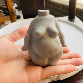 

Fat Female Candle Mold Handmade Candle Silicone Molds Natural Women Body Wax Mold Plaster Soap Clay Mold
