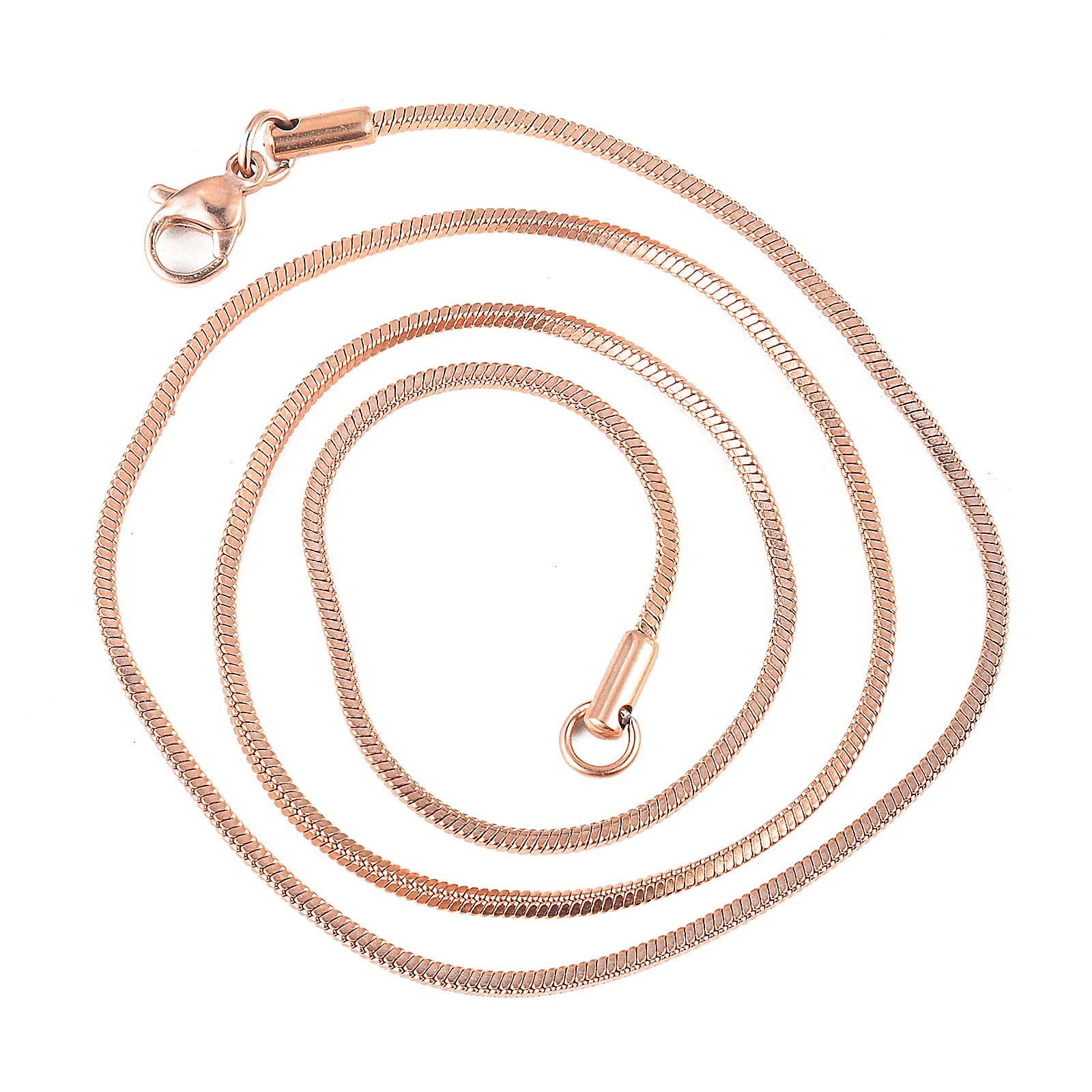 Rose Gold Snake Chain Necklace