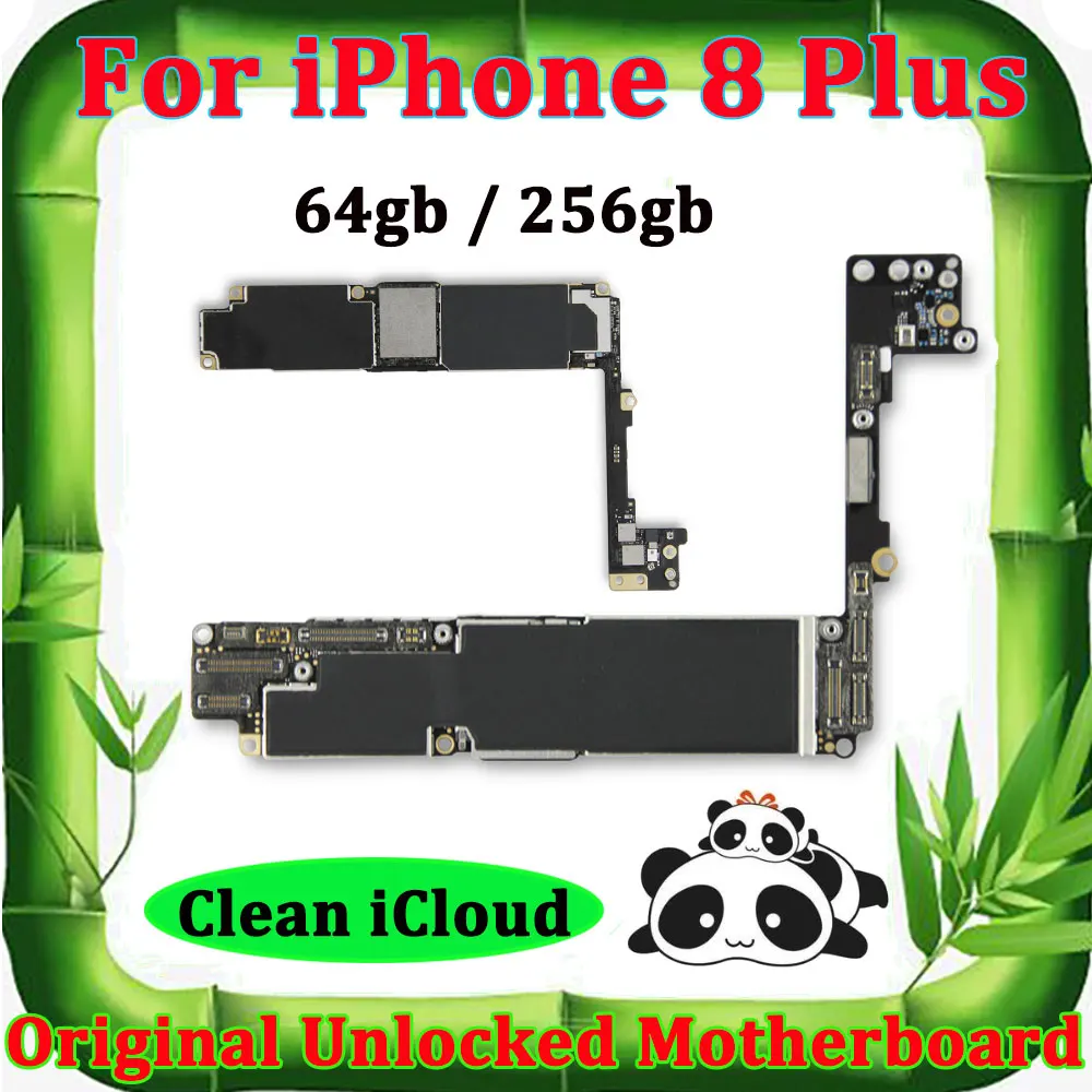 Оригинальная материнская плата для iphone 8plus 5,5 дюймов 64g 256g Заводская 8p разблокированная материнская плата IOS без Touch ID Разблокировка логическая плата 8plus
