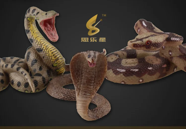 Бутик искусственная змея модель большой Titanoboa удав Гараж Комплект Ползания животных детей раннего образования украшения