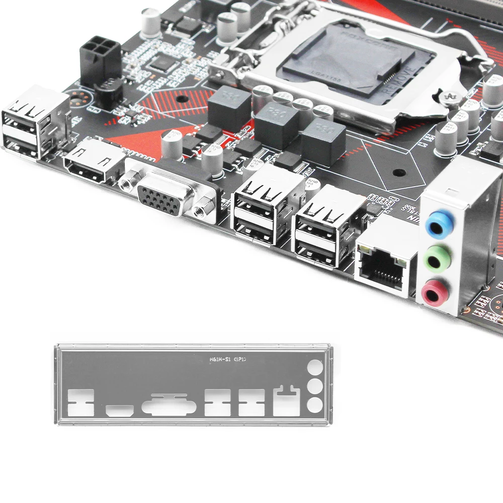 H61 набор настольных материнских плат H61M H с процессором Intel I5 2500 LGA1155 16G(2*8G) DDR3 RAM memory