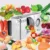 Электрический Мясорубочный станок Полуавтоматический Мясорубочный станок Fruit and Vegetable Slicer Family Mini Складное Напряжение 100V~120V или 220V~240V