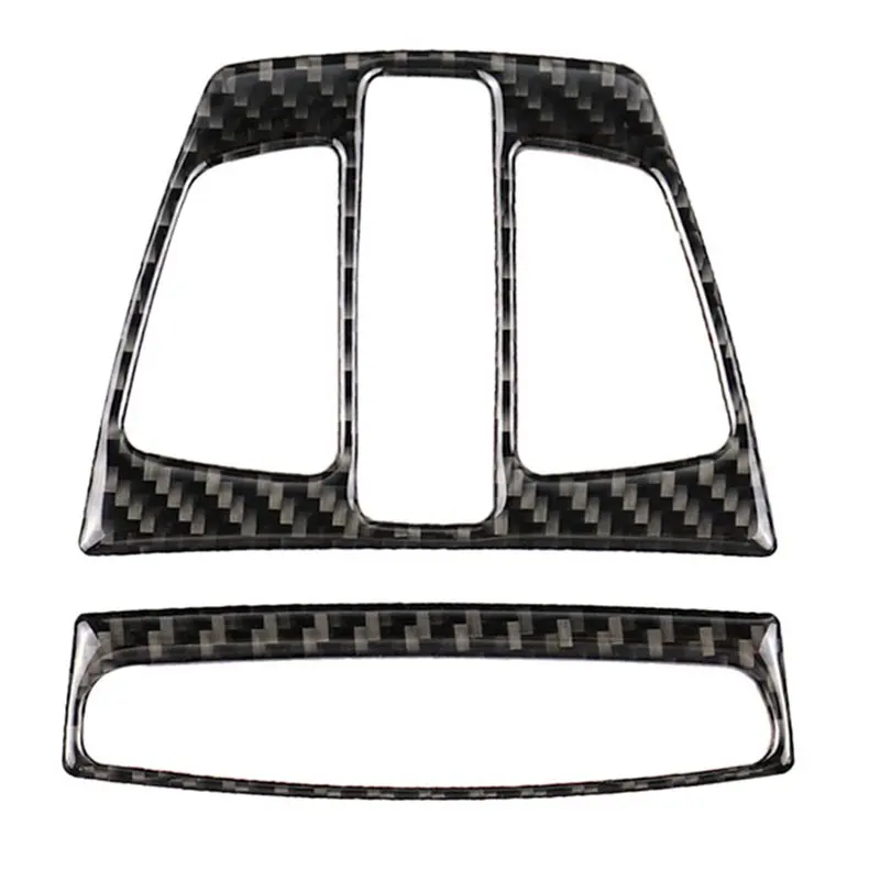 

For BMW F20 F30 F34 F32 X1 X5 F15 X6 F16 Car Interior Dome Reading Decoration Light Carbon Fiber Frame Trim Cover Accessories