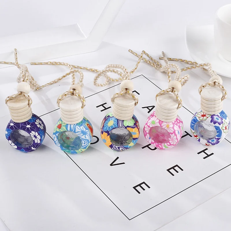 

High Grade Car Pendant Car Brooches Car Air Freshener Color Car Perfume Bottle This Product Is An Empty Bottle Random Colors