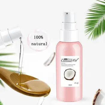 

Organic Extra Virgin Coconut Oil Cold Pressed Coconut Oil for Skin Hair Care Makeup Remover Body Massage Relaxation Oil Control