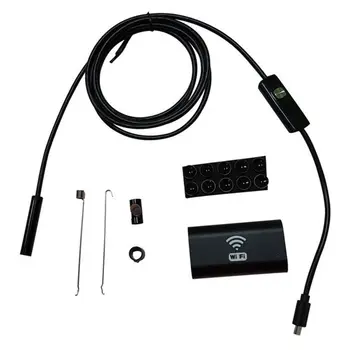 

8mm Wireless WIFI Endoscope Waterproof HD 1.0MP Camera For iPhone Android, 2M