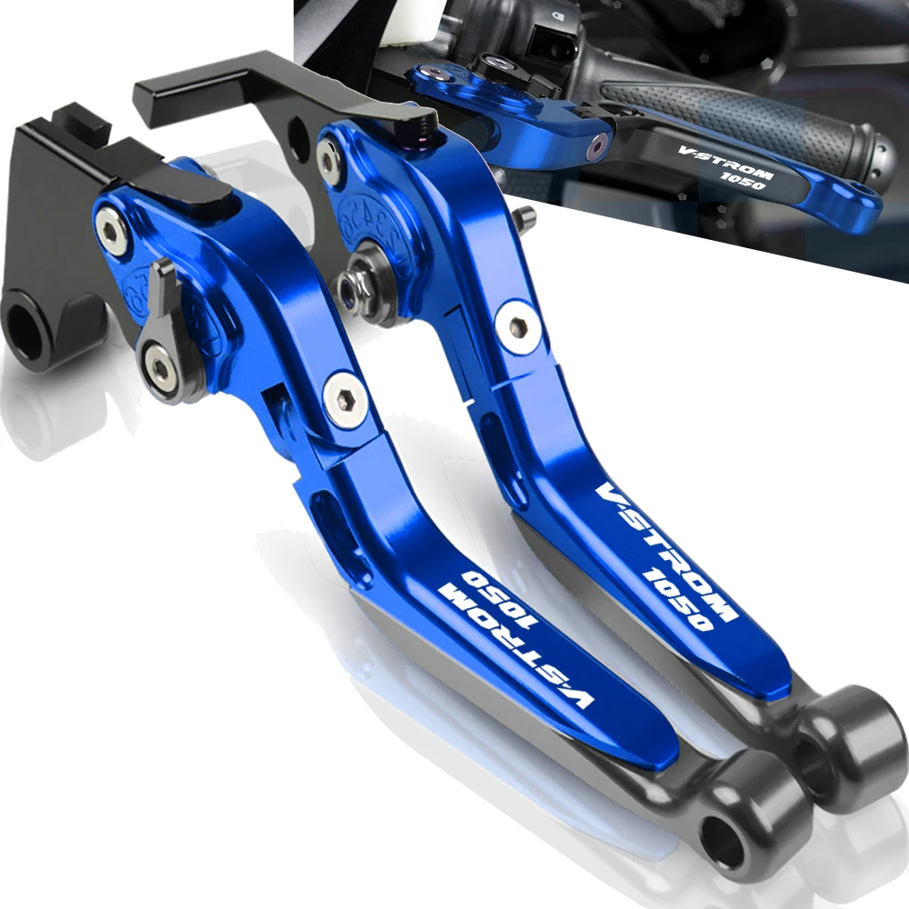 Motorcycle Adjustable Folding Extendable Brake Clutch Levers FOR SUZUKI