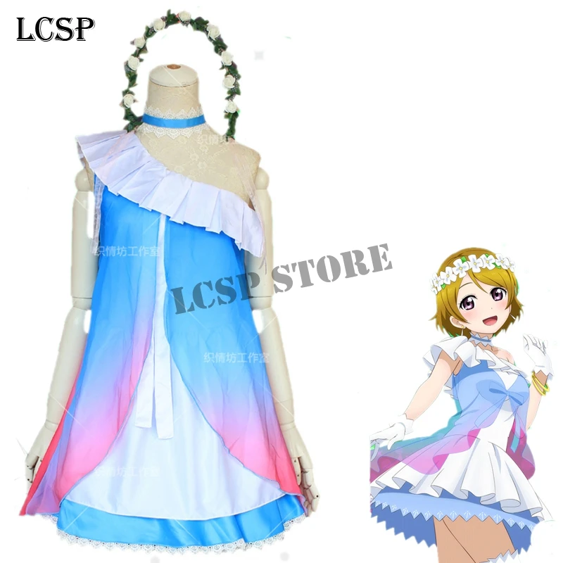 LCSP LoveLive! Все персонажи Yazawa Нико синий сценический японский костюм для косплея Аниме Любовь LIVE Униформа костюм одежда( гирлянда - Цвет: 1