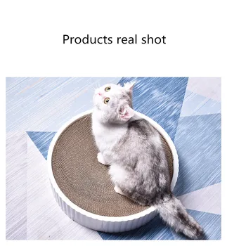 

Cat Scratch Board Cat Scratcher Toy Grinding Nails Pet Scratcher Pad Bed Mat With Catnip Nail Scraper Mat Kitten Pad Rest