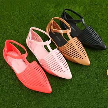 

2020 New Melissa Original Women Adulto Jelly Sandal Women Sandals Summer Hollow Design Ladies Sandals Breathable