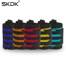 SKDK, профессиональная нейлоновая повязка на запястье для фитнеса, тренажерного зала, обертывания для силовой атлетики, силовой тренировки, поддержка запястья, подтяжки