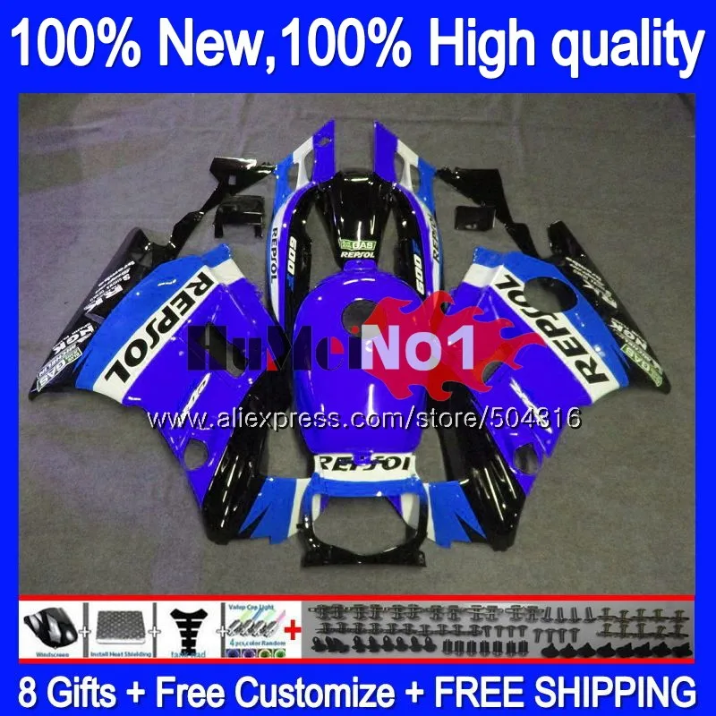 Майка для HONDA CBR600FS CBR600 F3 FS 1995 1996 тела 2MC. 162 CBR 600CC 600F3 600 F3 CC для детей ростом 95-96 CBR600F3 95 96 Repsol синий обтекатель