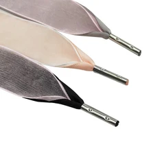 20 цветов, атласные шнурки, шелковые Ленточные шнурки для обуви, модная парусиновая женская обувь для отдыха на открытом воздухе, модные кружевные шнурки, ширина 2 см