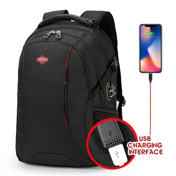 

Teenager Travel Bags Lightweight Large Capacity Daily School Backpack Multifunctional 15.6 Inch USB Charging Man Laptop Bagpack