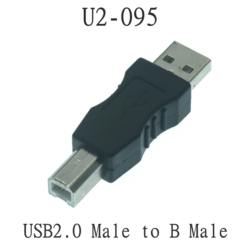 High Speed USB 2.0 type A Female to type B Male USB Printer Scanner Adapter data sync Coupler Converter Connector 