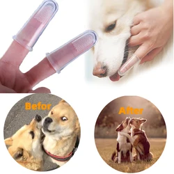 Brosse à dents Super douce pour animaux de compagnie, outil pour chiens, mauvaise haleine, tartre 
