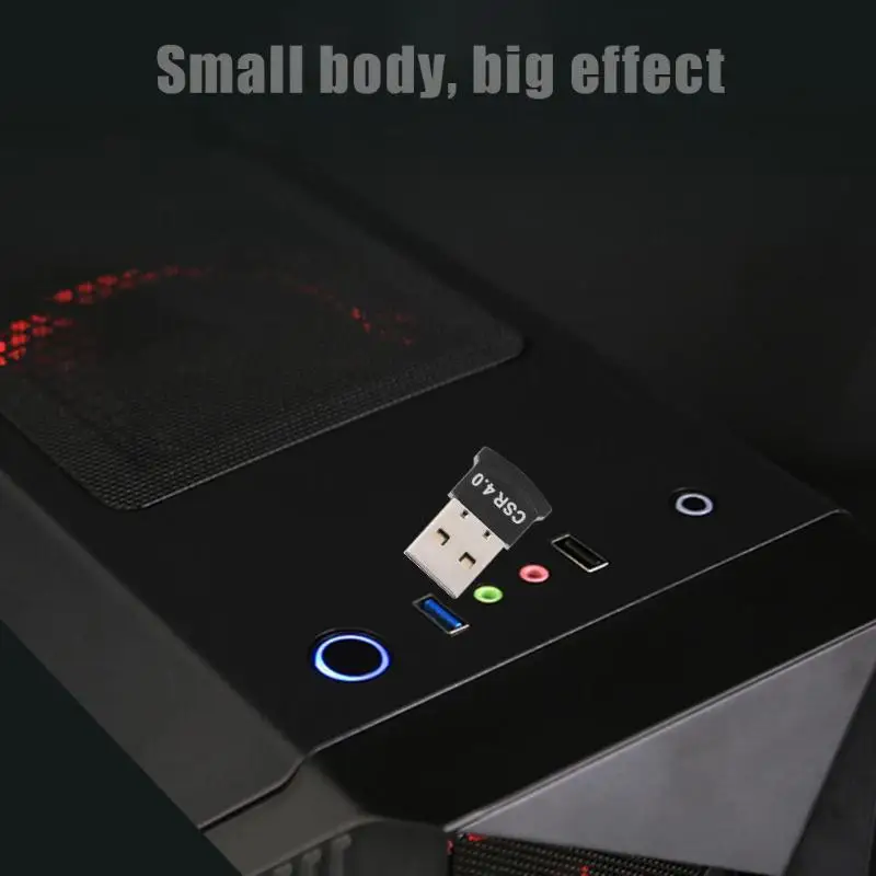 Горячая Bluetooth адаптер Классический Тонкий BT-610 USB 2,0 Bluetooth V4.0 адаптер беспроводной музыкальный аудио приемник передатчик