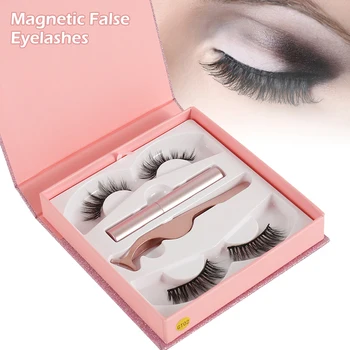 

Faux Cils Magnetique Naturel Magnetic Liquid Eyeliner & Magnetic False Eyelashes & Tweezer Set Magnetic Eyeliner False Eyelashes