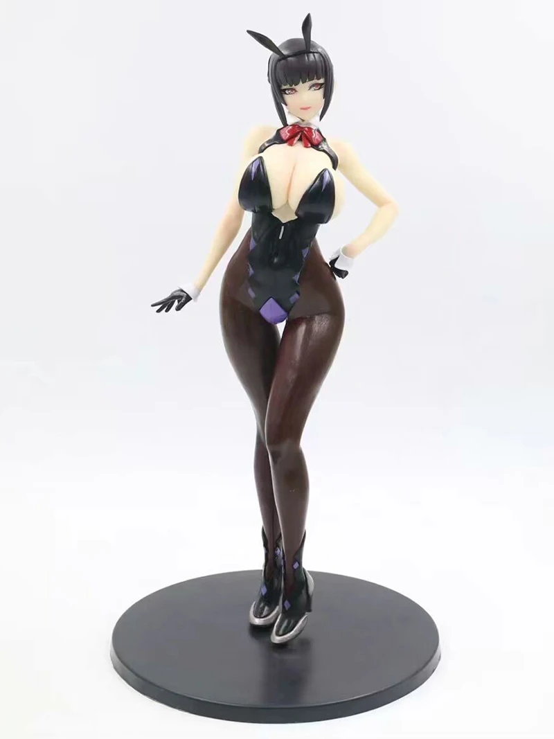 Q-Six Бан! персонаж Erika Izayoi ПВХ экшн фигура аниме модель игрушки сексуальная девушка Мягкая грудь фигурка Коллекционная кукла