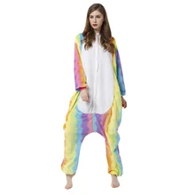 Pegasus Women's Pajamas Onesie Stitch Sleepwear Pajamas Flannel Mother Kids Family Clothing Set Baby Pijama Winter 2021 Animal