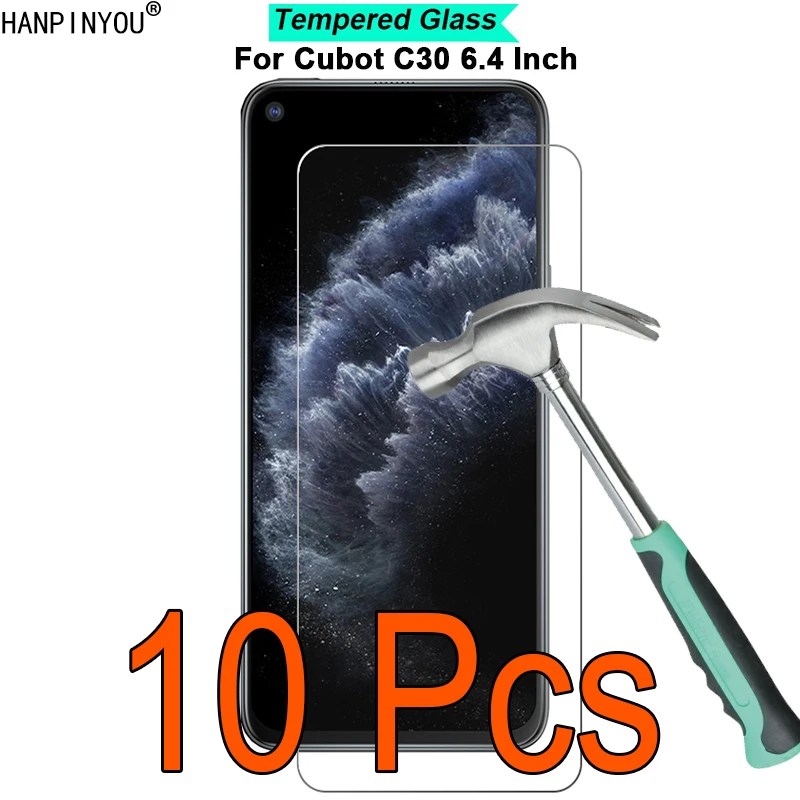 10 шт./лот для Cubot C30 6 4 дюйма твердость 9H 2.5D ультратонкая закаленная стеклянная