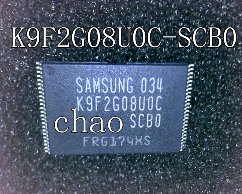 

5pcs/lot K9F2G08U0C-SCB0 K9F2GO8U0C-SCBO TSOP48 256MB