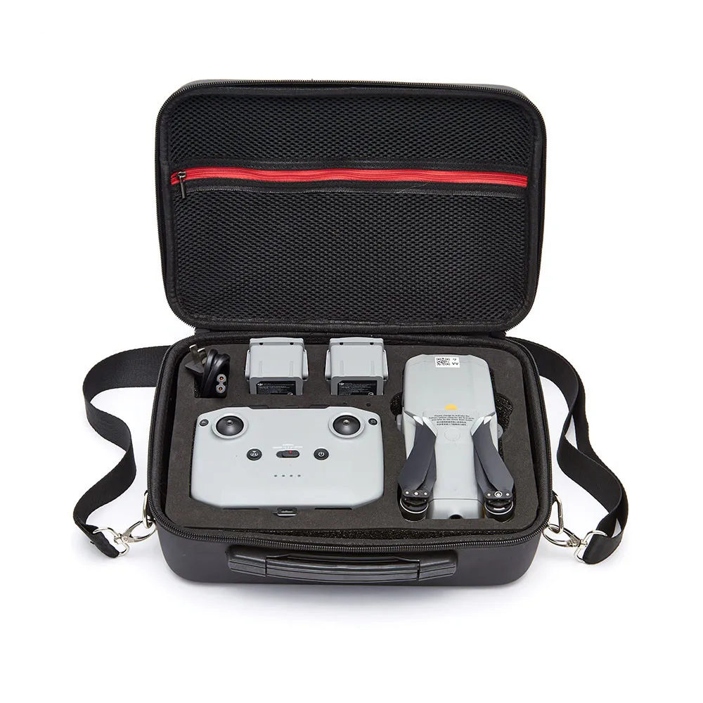 Portable Storage Bag for DJI Mavic Air 2 Drone Accessory Carrying Case PU Nylon Shoulder Packet Handbag Protective Box Backpack drone accessories drone storage bag drone storage case drone backpack camera shoulder bag