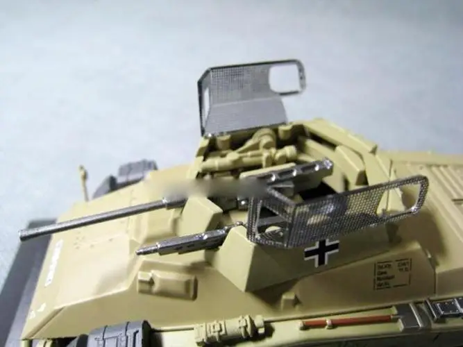 WWII SD KFZ.234/1 SOMME FRANCE 1/43 DIECAST MODEL FINISHED TANK IXO TRUCK