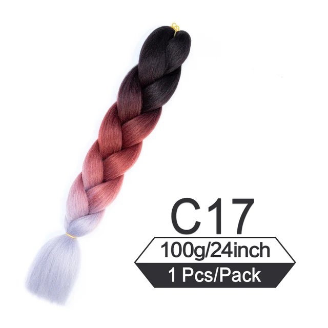 24 Inch Jumbo Braiding Hair Extensions For Box Twist Braid Accessorie Pre Stretched Afro Fake Hair Wholesale Jumbo Crochet Braid T#27/613