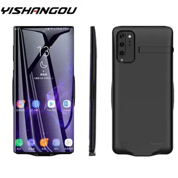 

6800 mAh Battery Charger Case For Samsung Galaxy Note 10 Plus Portable Larger Capacity Fast Charging Power Bank Back Clip