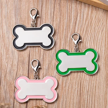 

Personalized Custom Dog ID Tag Pet Identification Tag Puppy Collar Accessories Bone Engraved Pet ID Name Tags Anti-lost Pendant