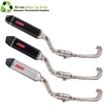 

For Yamaha T-max T MAX 500 530 560 tmax530 Tmax560 2016 2017 2018 2019 2020 Motorcycle Full System Exhaust Escape muffler Pipe