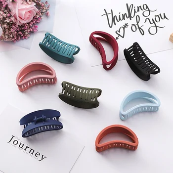 

1PC Women Acrylic Hair Claw Hairpin Sweet Girls Hair Crab Barrette Hairpin Headdress Accessories Beauty Hair Styling Tools