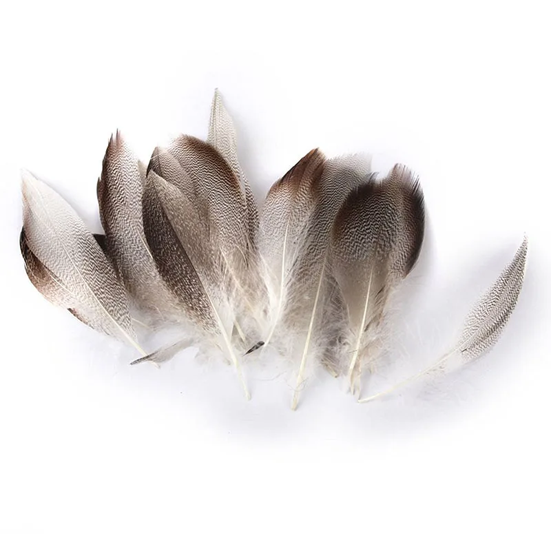 

20pcs 9-13cm Duck Feathers for Crafts Manufacture of Mask Hat