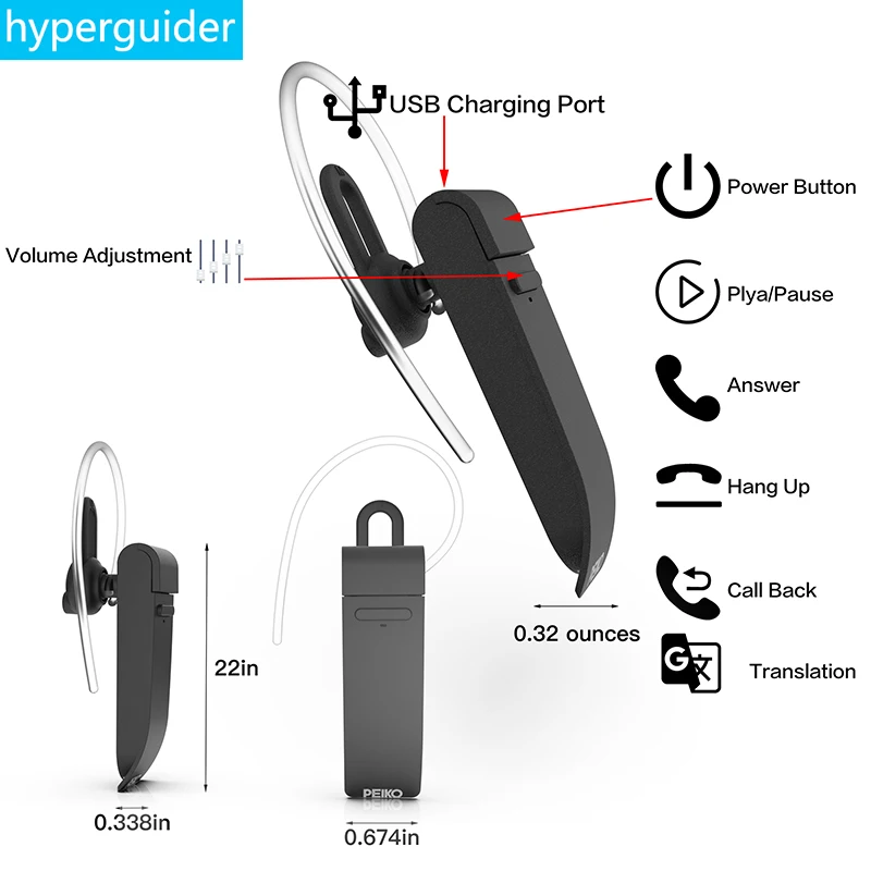 Google Translate Earbuds Google Translate Headphones, 57 OFF