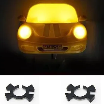 

H1 One Pair of Car LED Headlight Bulb LED Adapter Holder LED Bulb LED Adapter Socket Base Car Accessories
