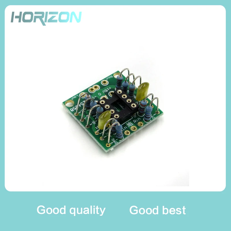 

Dual OP Amp Board Preamp DC Amplification PCB for NE5532 OPA2134 OPA2604 AD826