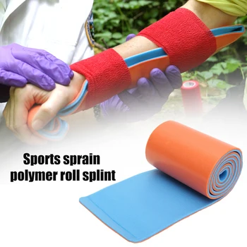 

Sprain Supports Protector Splint Roll Pets Braces Bandage Health Care Polymer First Aid Outdoor Emergency Fracture Fixed Sports