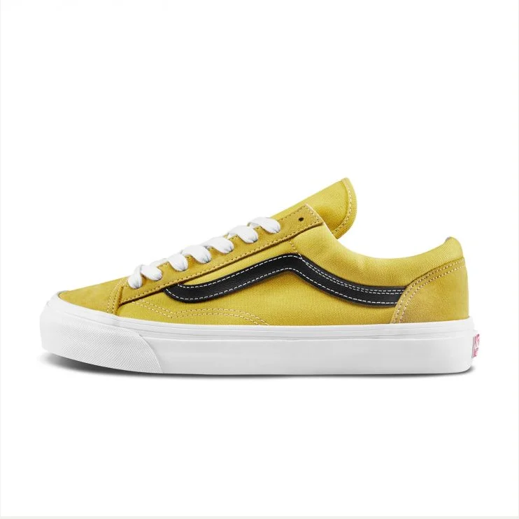 VN0A4BVEVZ6 Vans vast OG style 36, мужская и женская обувь, оригинальная аутентичная Классическая обувь в стиле ретро с низким берцем, темно-синий и красный цвета, новинка, VN0A3DZ3UBL - Цвет: VN0A4BVEVZ6