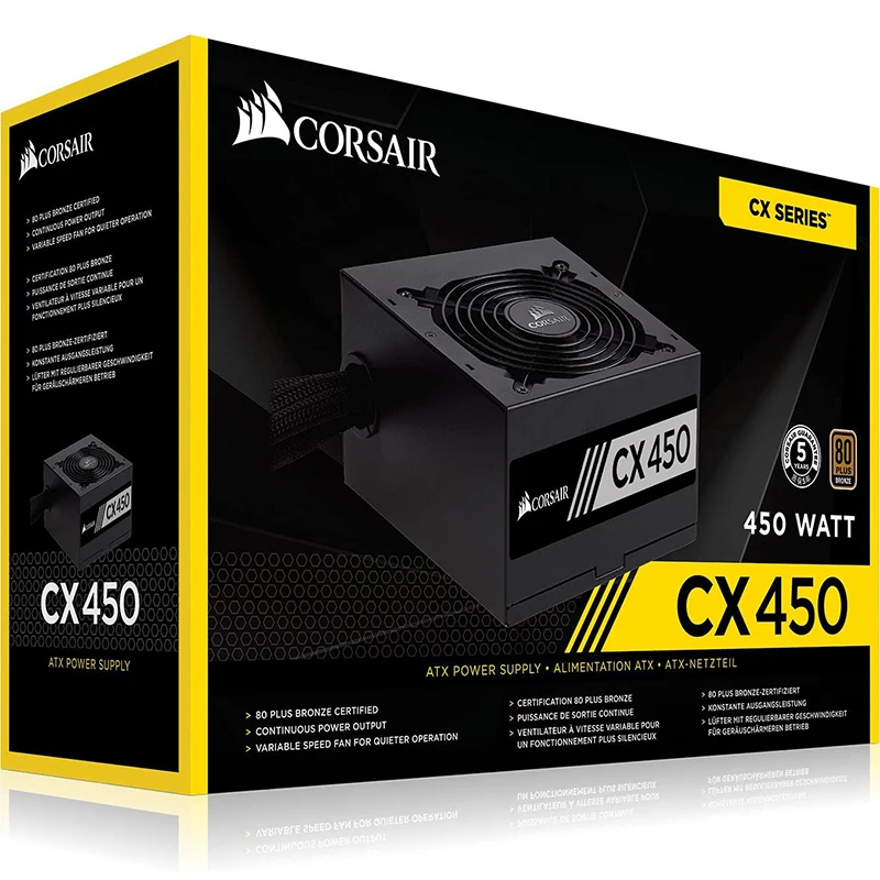 CORSAIR PSU CX450 W 01