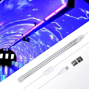 

USB 30LED Home Fish Pond Car UV Light Strip Ultraviolet Cleaning Lamp Anti-mold Kill Mites Kill Microbes