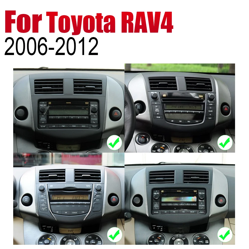 Автомобильный радиоприемник ZaiXi Android стерео GPS навигация для Toyota RAV4 2006 ~ 2012 Bluetooth Wi