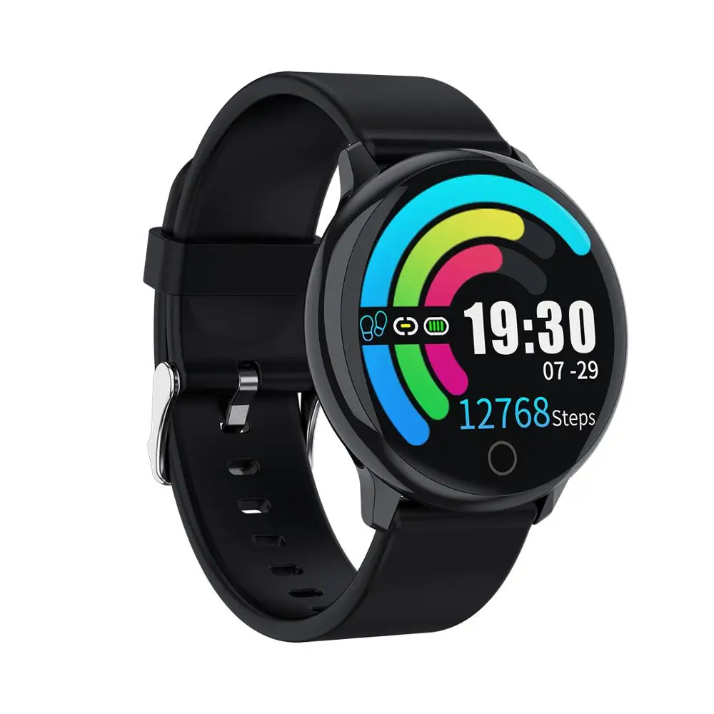 

KARUNO Q16 Smart Horloge Mannen Vrouwen Sport Fitness Horloge Kleur Screen Smartwatch Waterdicht Horloge Hartslagmeter Horloge
