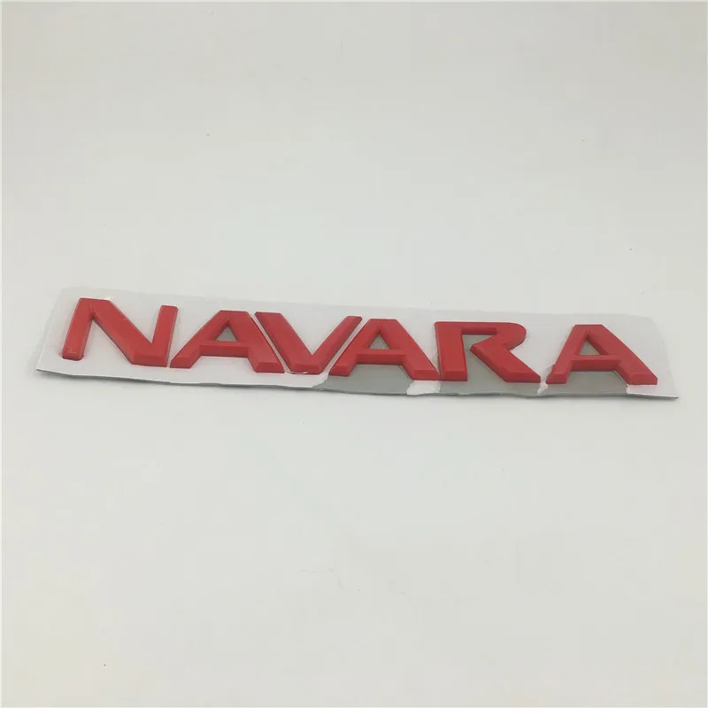Для Nissan Frontier Navara D40 логотип эмблемы задний хвост задние буквы именная табличка